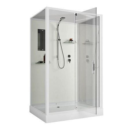 Душевая кабина Niagara Standart ST100/80/15Q/BK [1000х800х2000] низкий поддон*