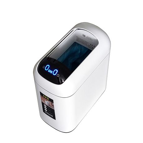 Ведро EKO EK9100-10L-MWS сенсорное 10 литров, белый