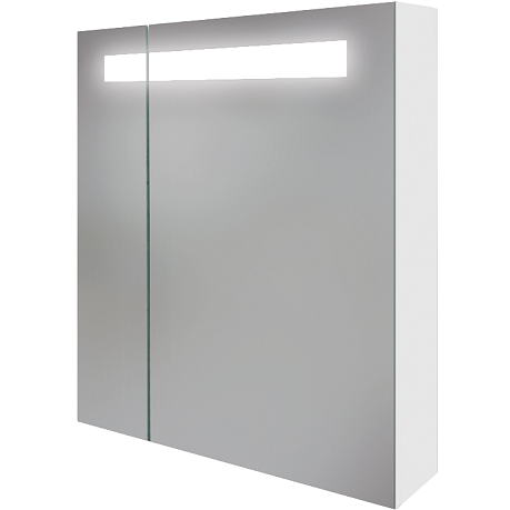 Зеркало-шкаф MELAR 70 [69,2*71,4] белый, с подсветкаой (B-LS-MEL70-Os)