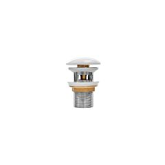 Выпуск для умывальника OPTIMA HOME с переливом белый, OPHWS0Wi88 *