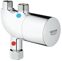 Термостат GROHTERM MICRO для установки под раковиной + набор подключения(34487000+47533000)*