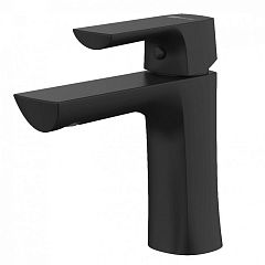 Смеситель УРСУС для умывальника чёрный LM7206BL