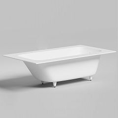 Ванна ORLANDA PLUS KIT встраиваемая 1900х1000х600мм, "Up&Down", сифон, щелевой слив-перелив*