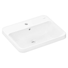Умывальник XUNIVA Q [55*45] встраиваемый с отверстием под смеситель и переливом, белый 60162450*