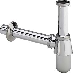 Сифон VIEGA бутылочный 1 1/4*1 1/4 122157 латунь/хром*