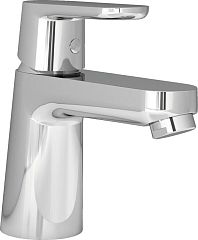 Смеситель VITO B0405AA для умывальника (донный клапан, гибкая подводка 3/8"), хром