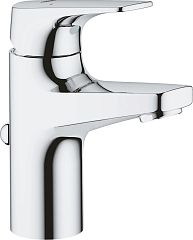 Смеситель BAUFLOW S-Size для умывальника, донный клапан, хром (23751000)*